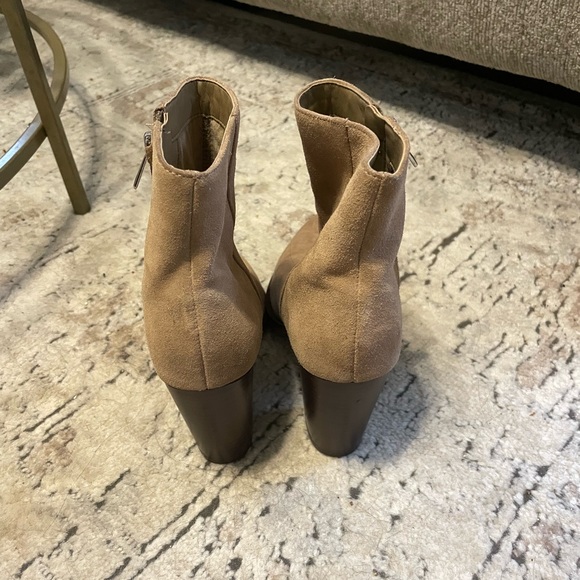 Sam Edelman Brown Suede Booties - Picture 2 of 3